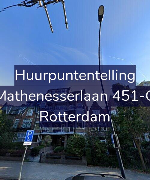 Foto gevel Huurpuntentelling voor Mathenesserlaan 451-G, Rotterdam