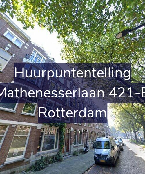 Foto gevel Huurpuntentelling voor Mathenesserlaan 421-B, Rotterdam