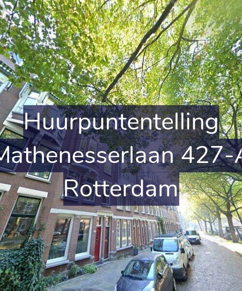 Foto gevel Huurpuntentelling voor Mathenesserlaan 427-A, Rotterdam