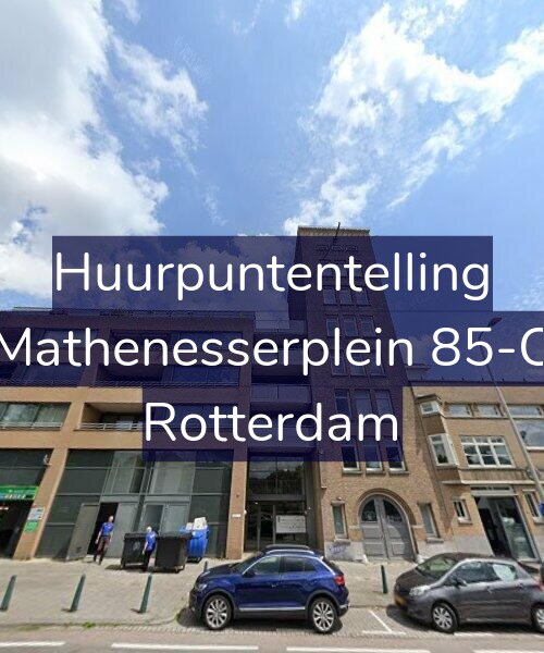 Foto gevel Huurpuntentelling voor Mathenesserplein 85-C, Rotterdam