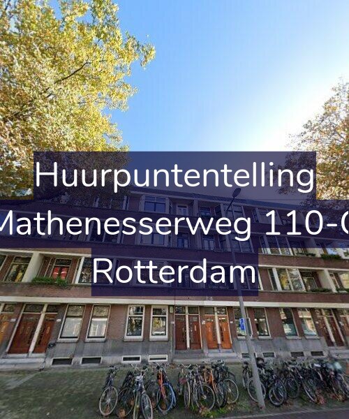 Foto gevel Huurpuntentelling voor Mathenesserweg 110-C, Rotterdam