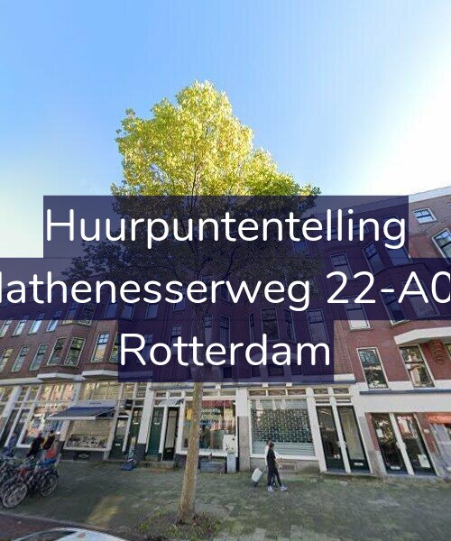 Foto gevel Huurpuntentelling voor Mathenesserweg 22-A01, Rotterdam