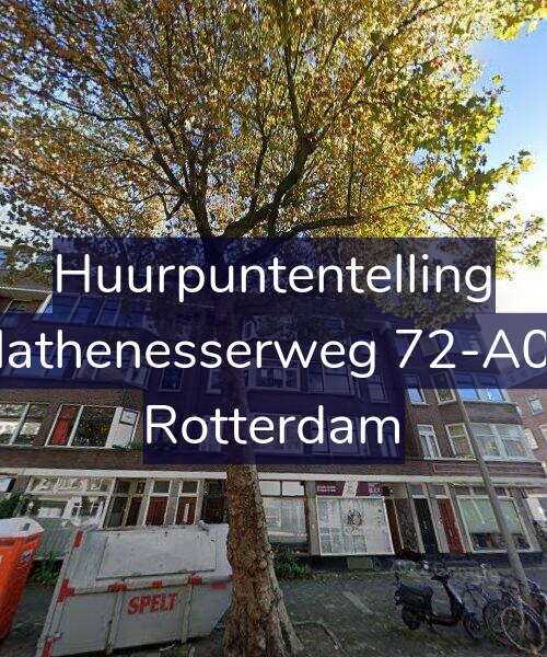 Foto gevel Huurpuntentelling voor Mathenesserweg 72-A03, Rotterdam