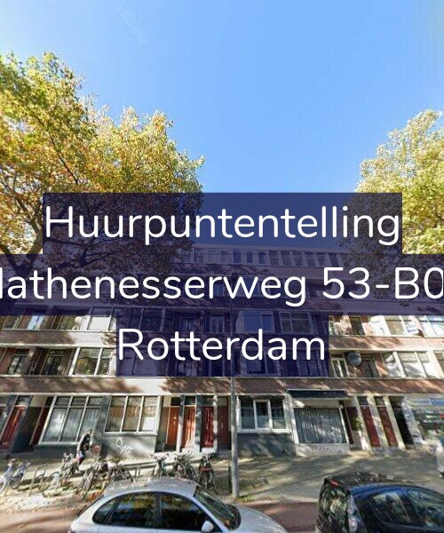 Foto gevel Huurpuntentelling voor Mathenesserweg 53-B02, Rotterdam