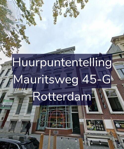 Foto gevel Huurpuntentelling voor Mauritsweg 45-G, Rotterdam
