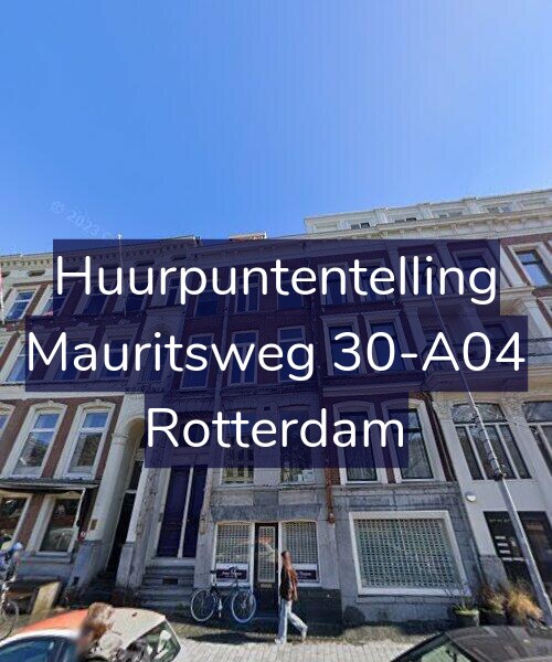Foto gevel Huurpuntentelling voor Mauritsweg 30-A04, Rotterdam