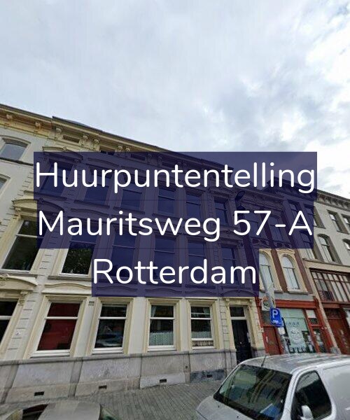 Foto gevel Huurpuntentelling voor Mauritsweg 57-A, Rotterdam