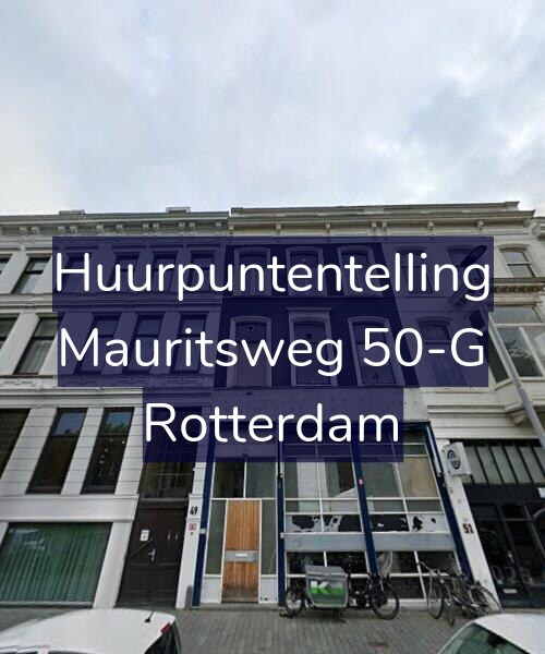 Foto gevel Huurpuntentelling voor Mauritsweg 50-G, Rotterdam