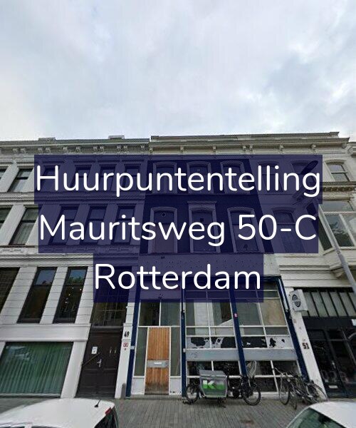 Foto gevel Huurpuntentelling voor Mauritsweg 50-C, Rotterdam