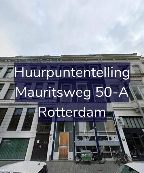 Foto gevel Huurpuntentelling voor Mauritsweg 50-A, Rotterdam