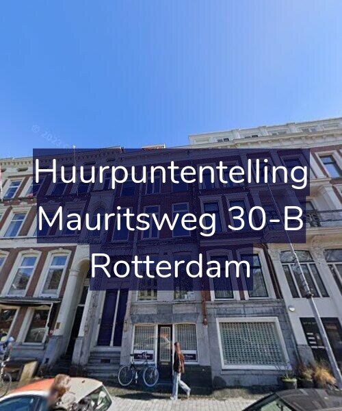 Foto gevel Huurpuntentelling voor Mauritsweg 30-B, Rotterdam