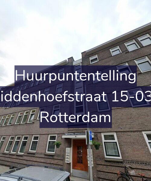 Foto gevel Huurpuntentelling voor Middenhoefstraat 15-03R, Rotterdam