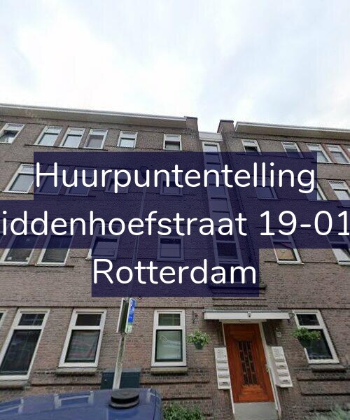 Foto gevel Huurpuntentelling voor Middenhoefstraat 19-01R, Rotterdam