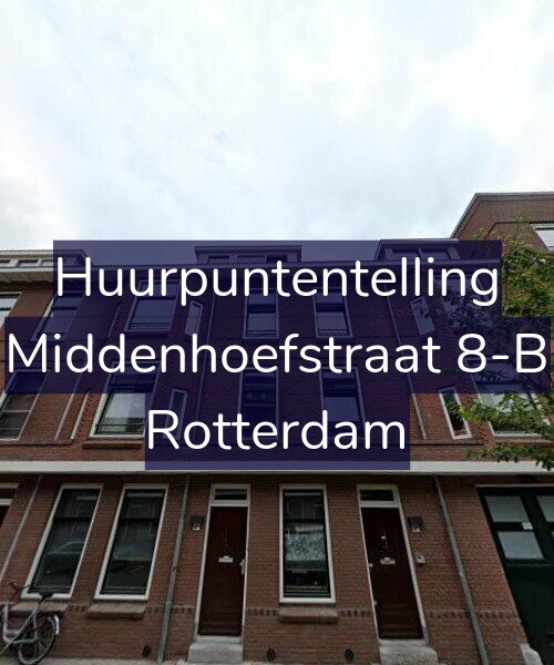Foto gevel Huurpuntentelling voor Middenhoefstraat 8-B, Rotterdam