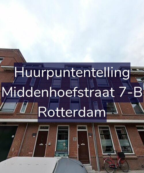Foto gevel Huurpuntentelling voor Middenhoefstraat 7-B, Rotterdam