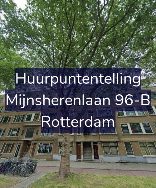 Foto gevel Huurpuntentelling voor Mijnsherenlaan 96-B, Rotterdam