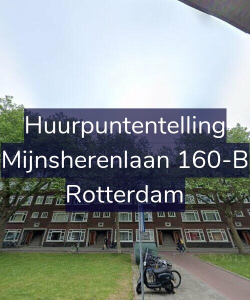 Foto gevel Huurpuntentelling voor Mijnsherenlaan 160-B, Rotterdam