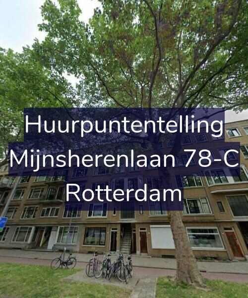 Foto gevel Huurpuntentelling voor Mijnsherenlaan 78-C, Rotterdam