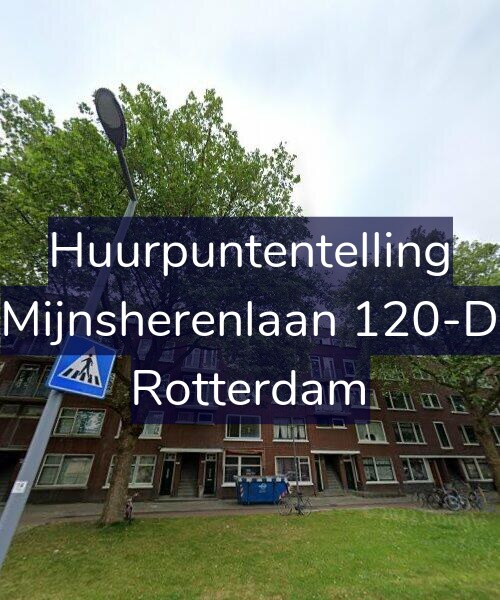 Foto gevel Huurpuntentelling voor Mijnsherenlaan 120-D, Rotterdam