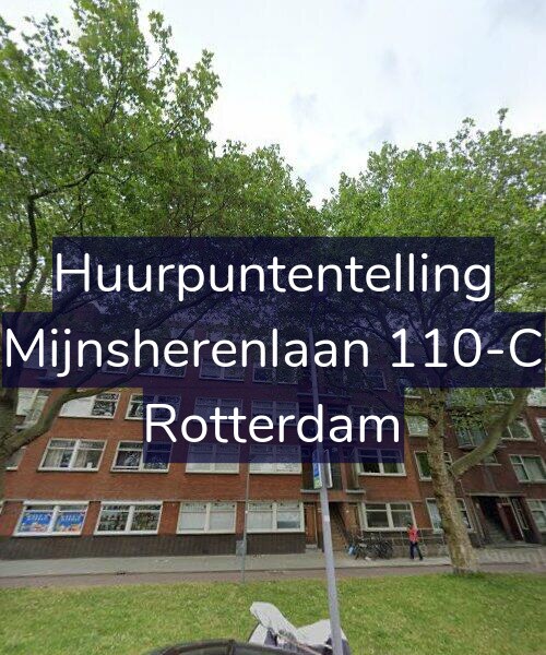 Foto gevel Huurpuntentelling voor Mijnsherenlaan 110-C, Rotterdam