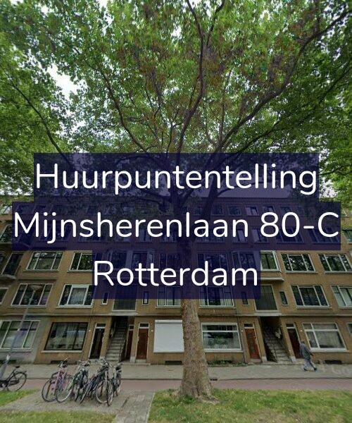 Foto gevel Huurpuntentelling voor Mijnsherenlaan 80-C, Rotterdam