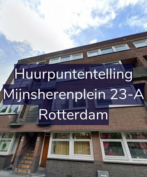 Foto gevel Huurpuntentelling voor Mijnsherenplein 23-A, Rotterdam