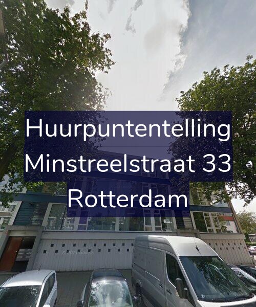 Foto gevel Huurpuntentelling voor Minstreelstraat 33, Rotterdam
