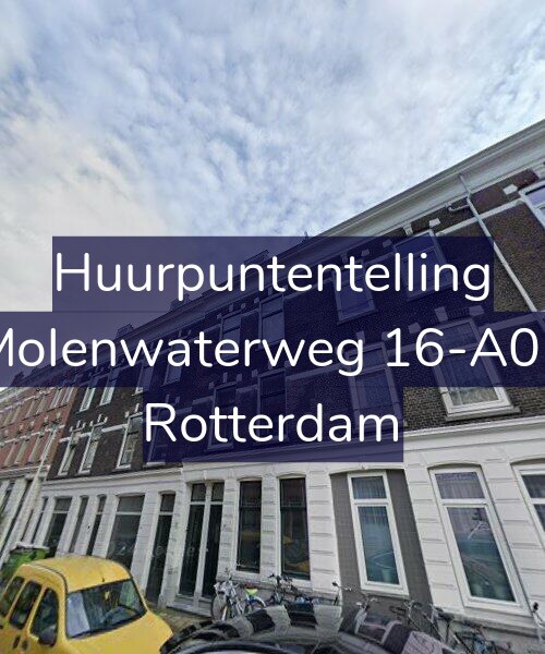 Foto gevel Huurpuntentelling voor Molenwaterweg 16-A01, Rotterdam