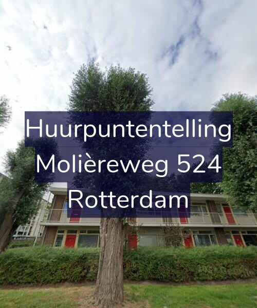 Foto gevel Huurpuntentelling voor Molièreweg 524, Rotterdam