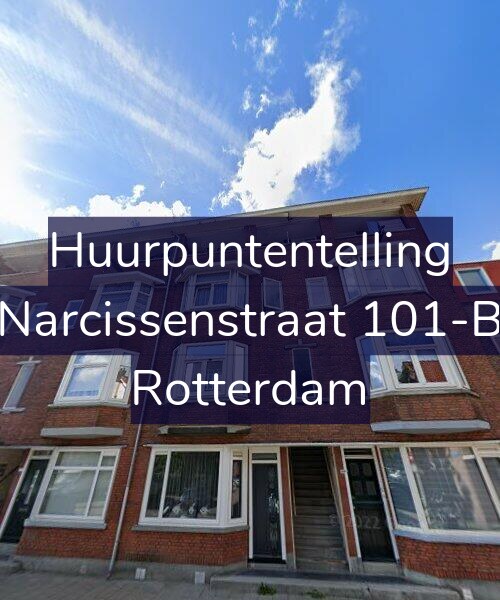 Foto gevel Huurpuntentelling voor Narcissenstraat 101-B, Rotterdam