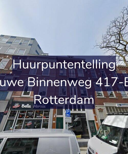 Foto gevel Huurpuntentelling voor Nieuwe Binnenweg 417-B02, Rotterdam