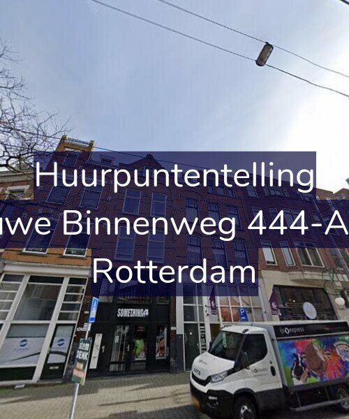 Foto gevel Huurpuntentelling voor Nieuwe Binnenweg 444-A02A, Rotterdam