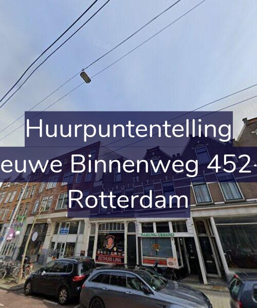 Foto gevel Huurpuntentelling voor Nieuwe Binnenweg 452-A, Rotterdam