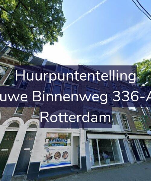 Foto gevel Huurpuntentelling voor Nieuwe Binnenweg 336-A02, Rotterdam