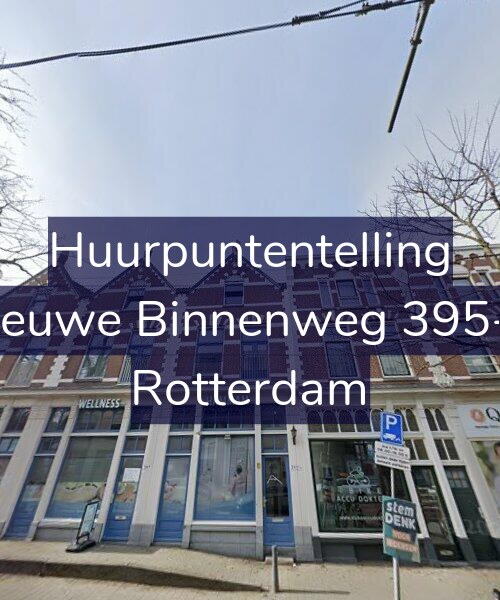 Foto gevel Huurpuntentelling voor Nieuwe Binnenweg 395-G, Rotterdam