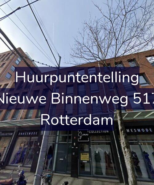 Foto gevel Huurpuntentelling voor Nieuwe Binnenweg 517, Rotterdam