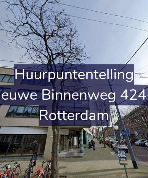 Foto gevel Huurpuntentelling voor Nieuwe Binnenweg 424-E, Rotterdam