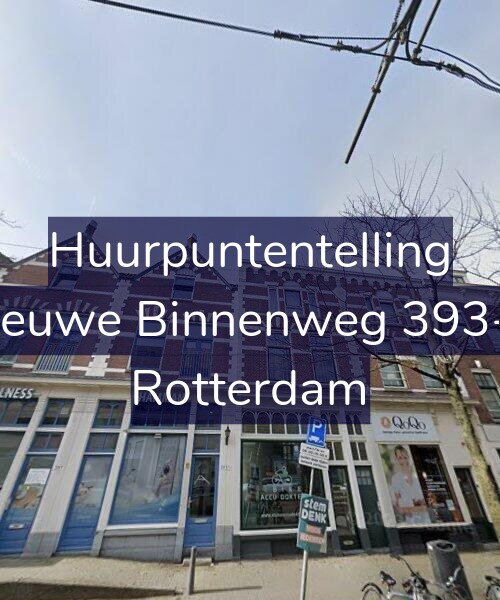 Foto gevel Huurpuntentelling voor Nieuwe Binnenweg 393-A, Rotterdam