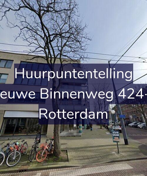 Foto gevel Huurpuntentelling voor Nieuwe Binnenweg 424-H, Rotterdam