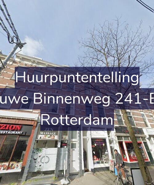 Foto gevel Huurpuntentelling voor Nieuwe Binnenweg 241-B02, Rotterdam