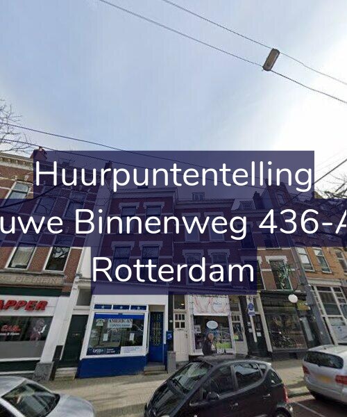 Foto gevel Huurpuntentelling voor Nieuwe Binnenweg 436-A02, Rotterdam