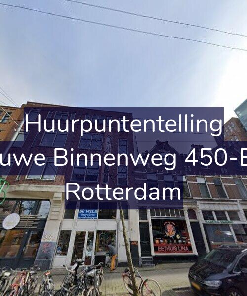 Foto gevel Huurpuntentelling voor Nieuwe Binnenweg 450-B02, Rotterdam