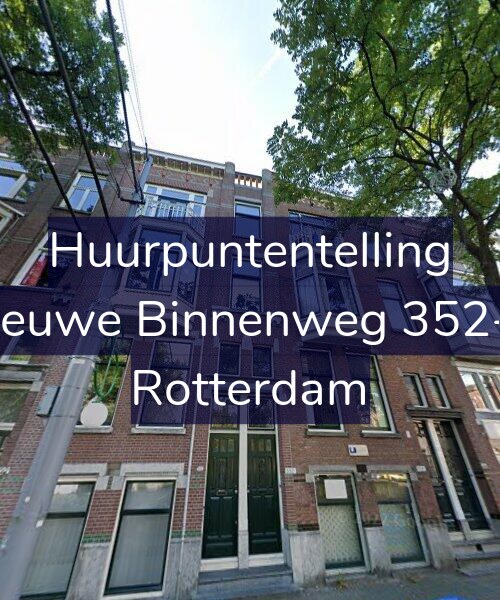 Foto gevel Huurpuntentelling voor Nieuwe Binnenweg 352-A, Rotterdam