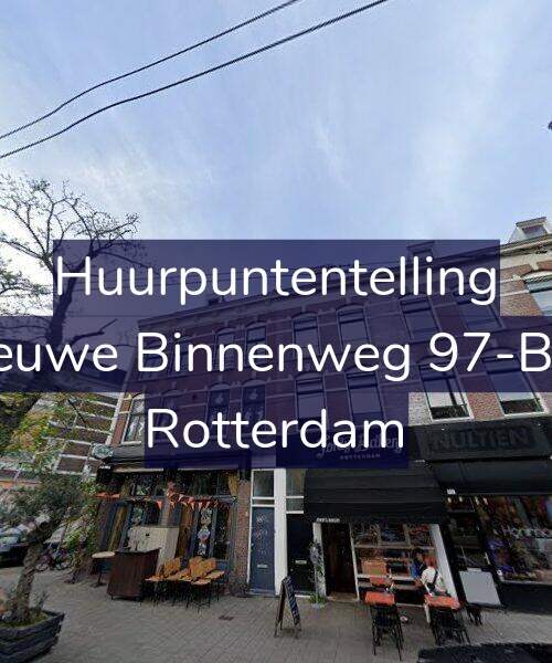 Foto gevel Huurpuntentelling voor Nieuwe Binnenweg 97-B01, Rotterdam