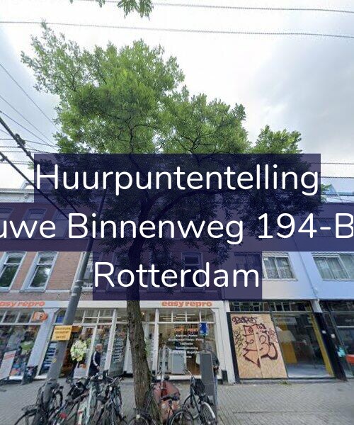 Foto gevel Huurpuntentelling voor Nieuwe Binnenweg 194-B01L, Rotterdam