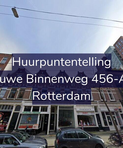 Foto gevel Huurpuntentelling voor Nieuwe Binnenweg 456-A02, Rotterdam