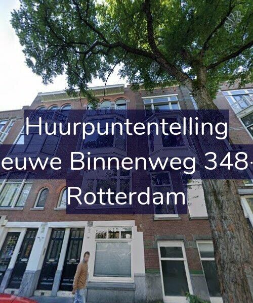 Foto gevel Huurpuntentelling voor Nieuwe Binnenweg 348-B, Rotterdam