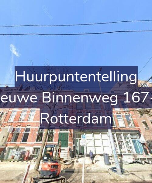 Foto gevel Huurpuntentelling voor Nieuwe Binnenweg 167-B, Rotterdam