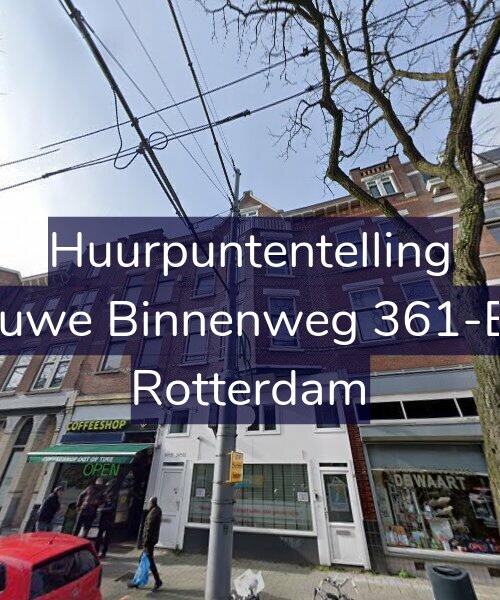 Foto gevel Huurpuntentelling voor Nieuwe Binnenweg 361-B03, Rotterdam