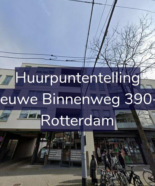 Foto gevel Huurpuntentelling voor Nieuwe Binnenweg 390-D, Rotterdam